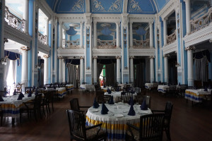 Dining room at the Lalitha Mahal